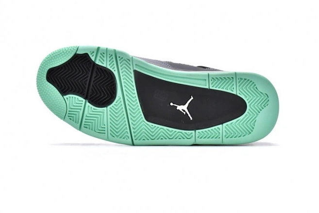 HYPE Air 4 Glow Retro Jordan 308497-033 Green 0805